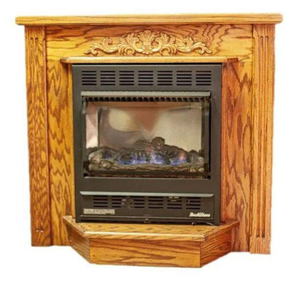 Buck Stove Deluxe Mantel Accessory Unfinished for Model 1127 and 1110 Gas Stove