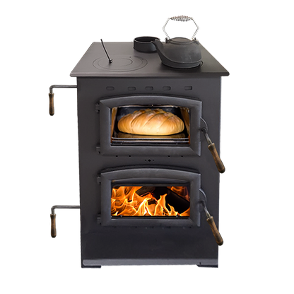 Buck Stove Homesteader 27" Wood Burning Cook Stove and Baking Oven