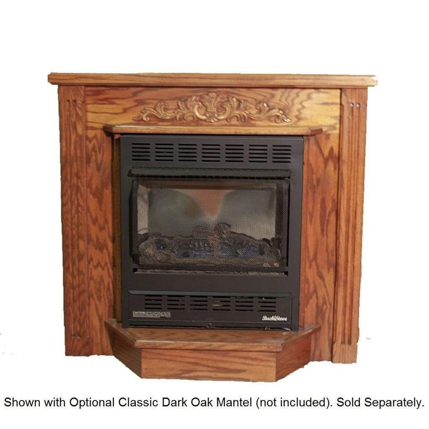 Buck Stove Model 1127 Vent Free Black Liquid Propane Gas Stove