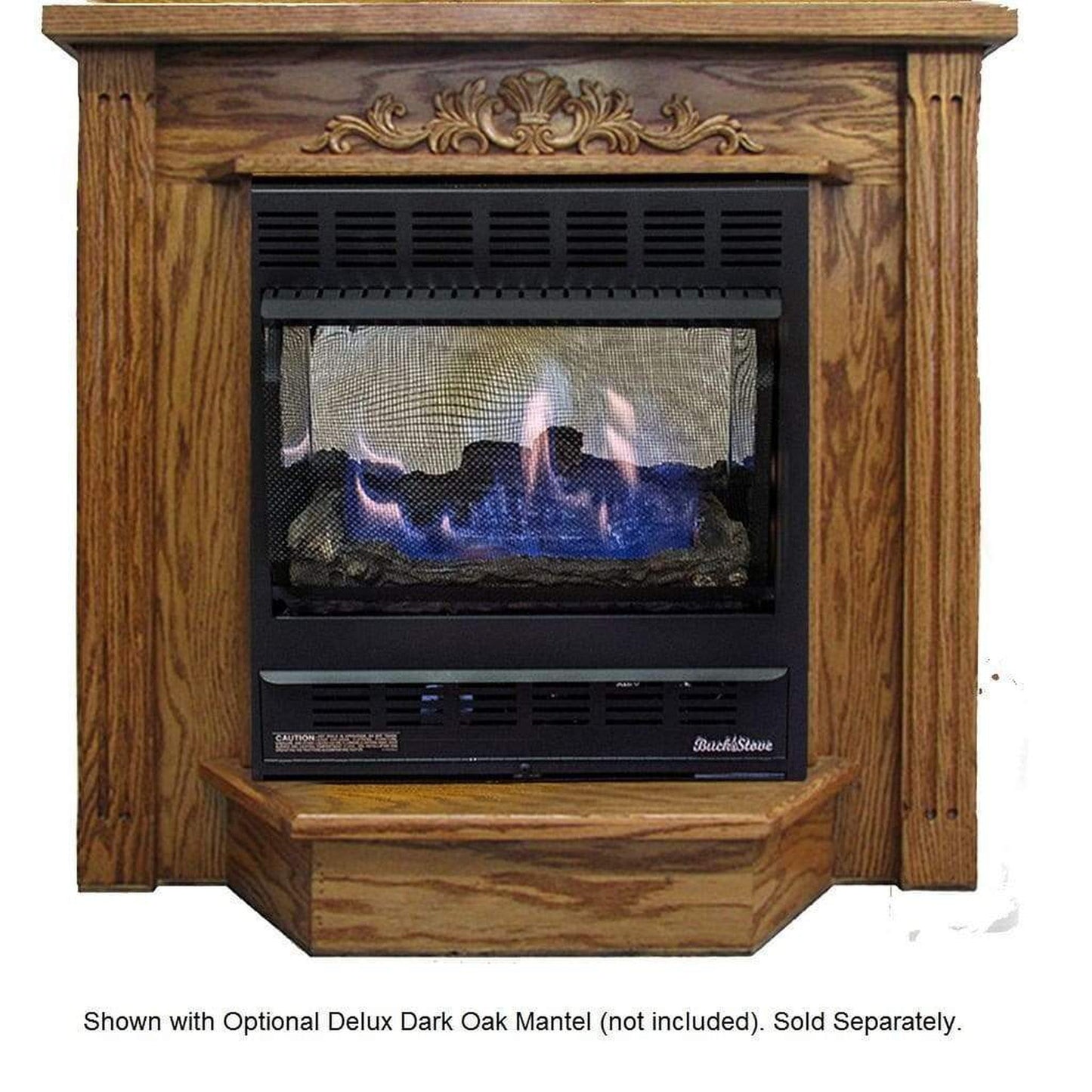 Buck Stove Model 1127 Vent Free Black Natural Gas Stove