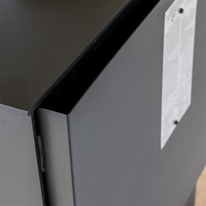 Buck Stove Model 21 Non-Catalytic and Blower Assembly Standard Wood Burning Stove With Pewter Door Finish