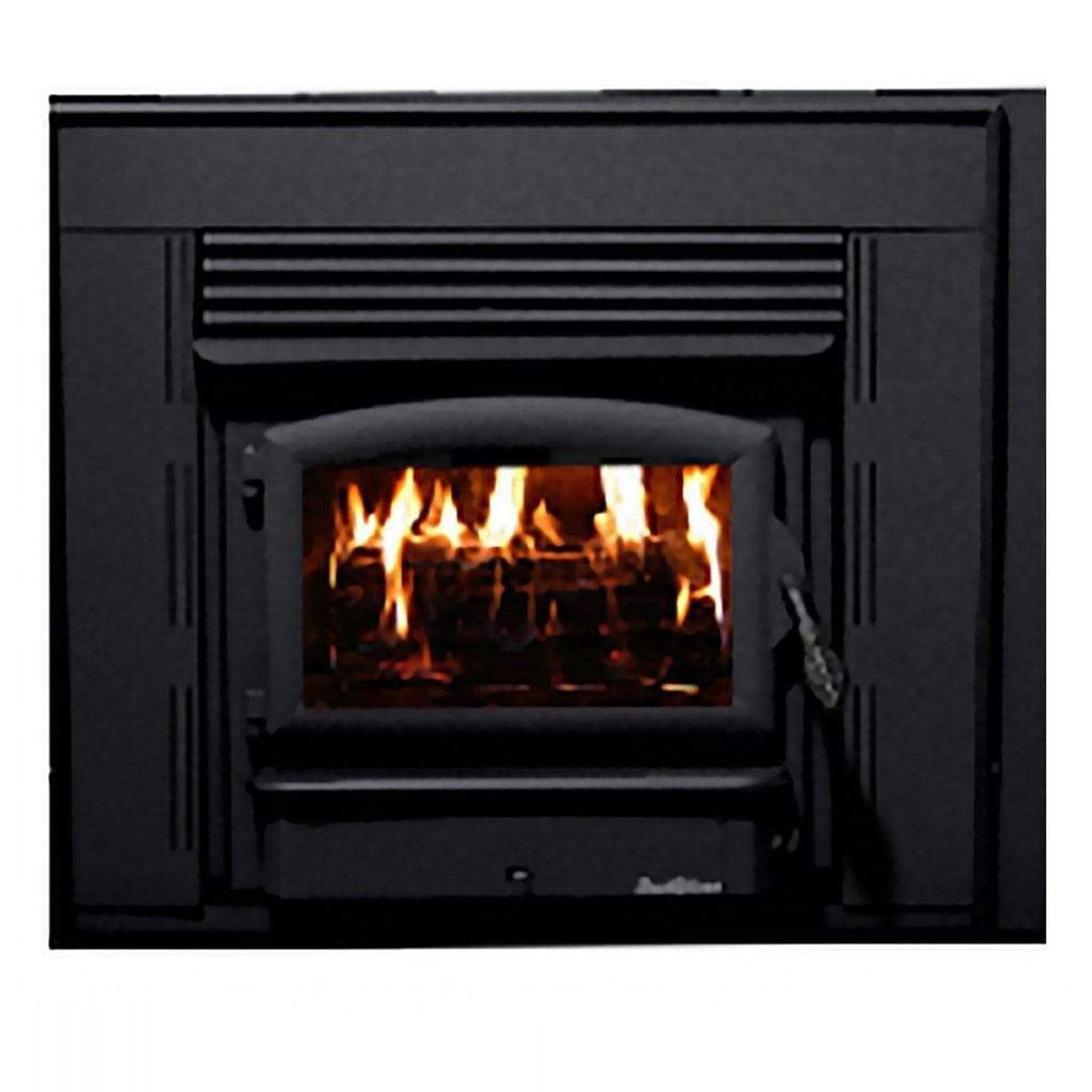 Buck Stove Model 21ZC Zero Clearance Non-Catalytic Wood Burning Stove With Black Door Finish