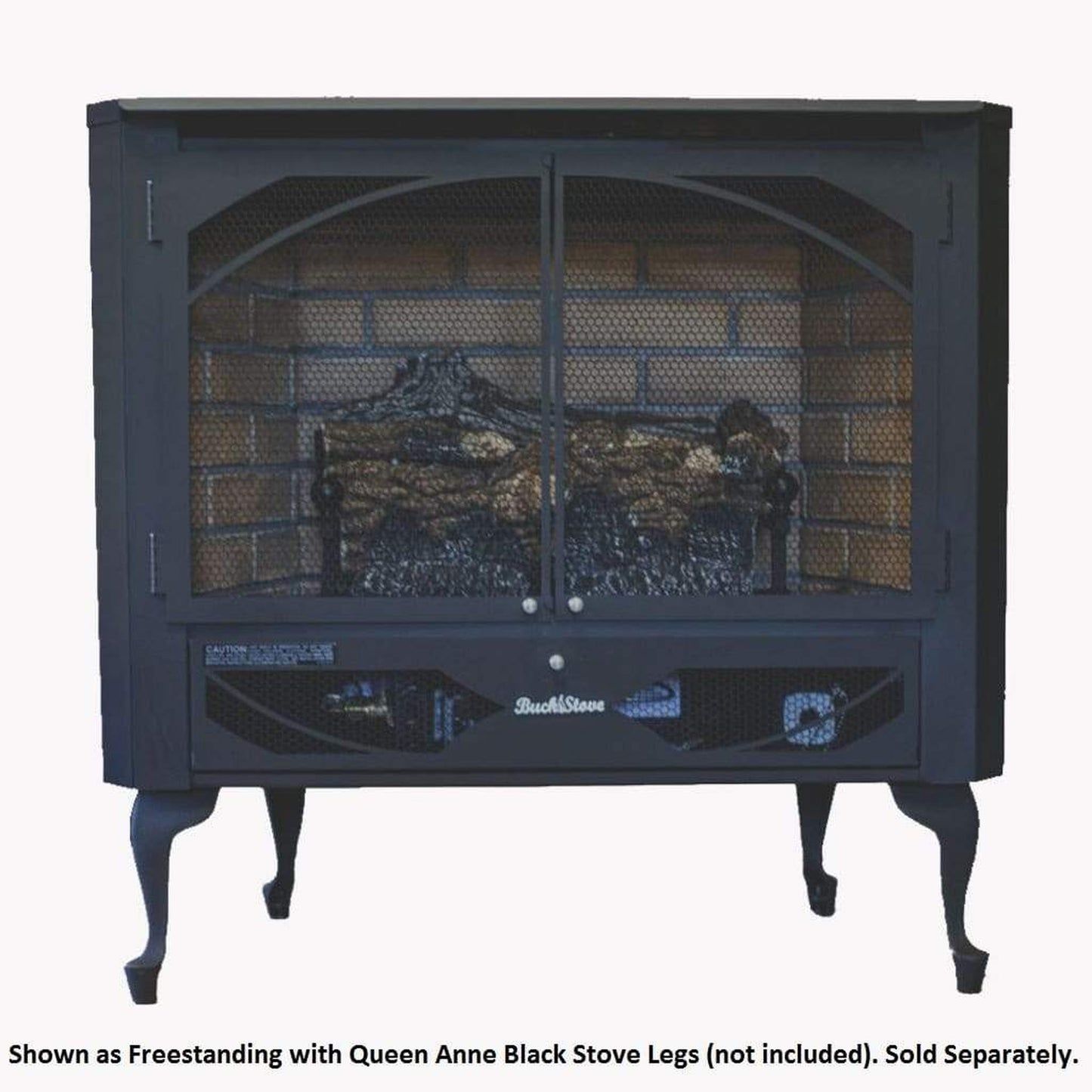 Buck Stove Model 384 32" W x 24" H Vent Free Liquid Propane Gas Stove