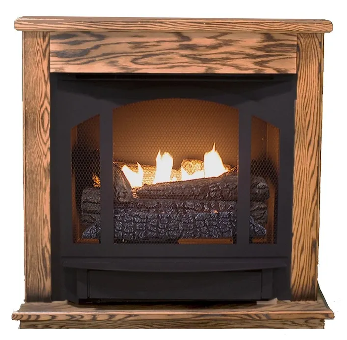 Buck Stove Model T-33 Classic Light Oak Mantel