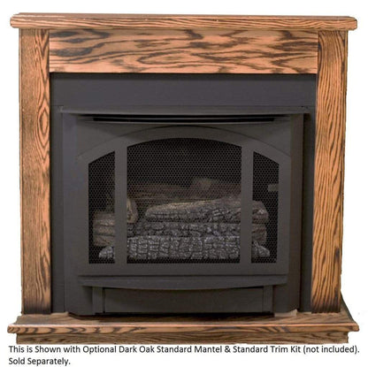 Buck Stove Model T-33 Liquid Propane Gas Stove With Legs and Blower