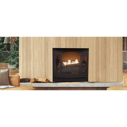 Buck Stove Model T-33 Natural Gas Stove With Legs and Blower