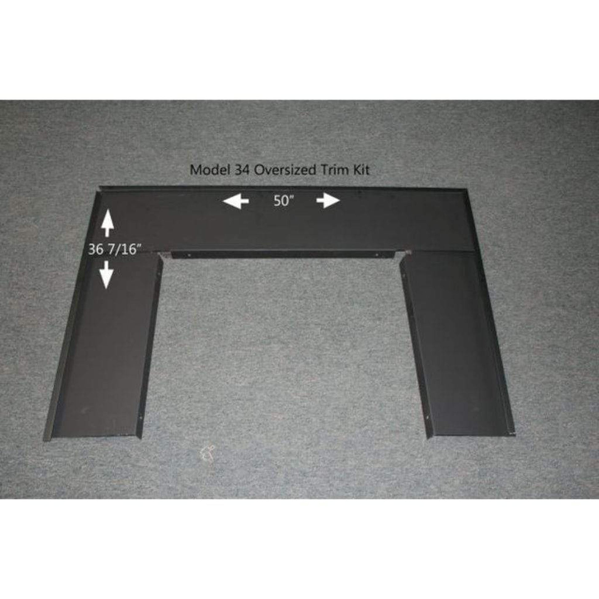 Buck Stove Oversized Trim Kit for Gas and Wood Stove