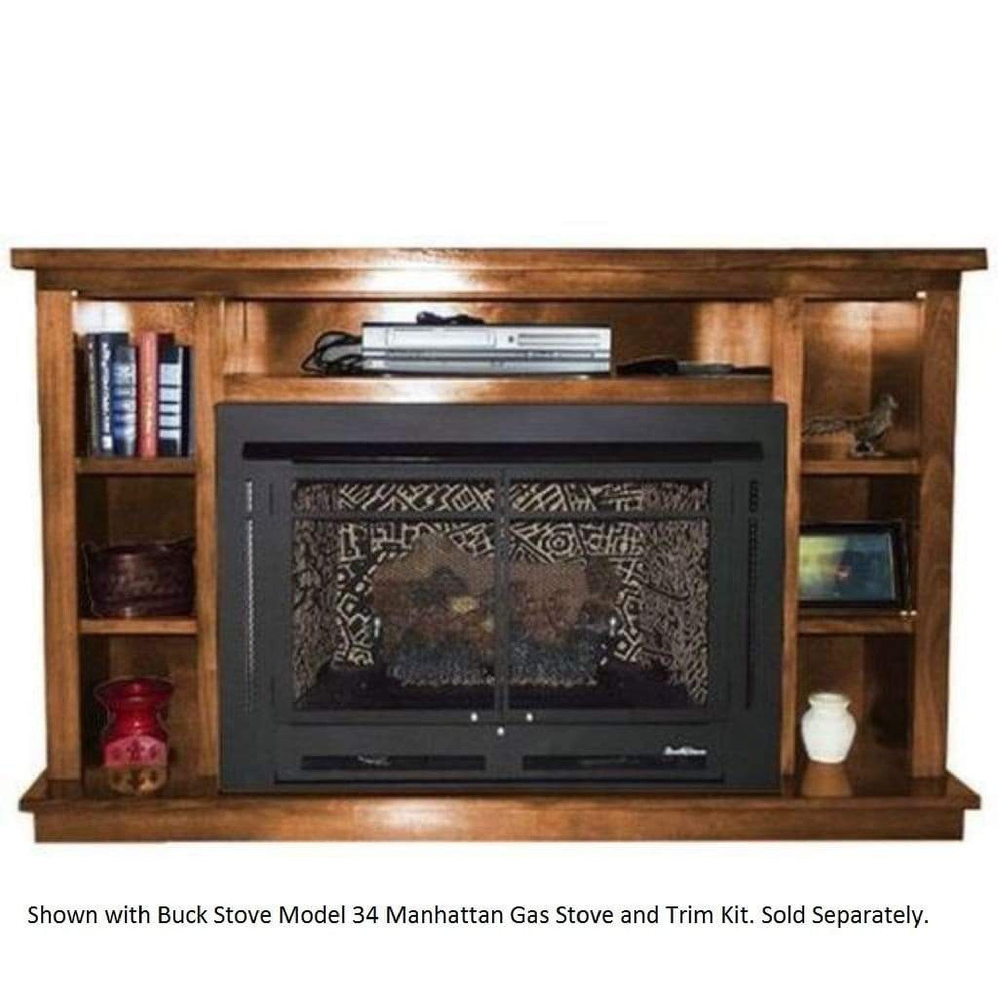 Buck Stove Prestige Mantel Accessory for Model 34 Manhattan Gas Stove