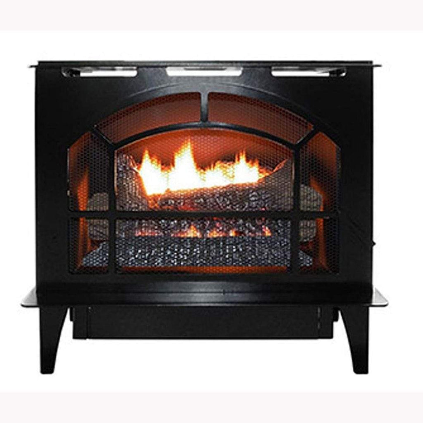 Buck Stove Townsend II 27" Black Steel Series Natural Gas Stove