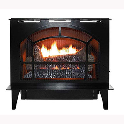 Buck Stove Townsend II 27" Black Steel Series Natural Gas Stove