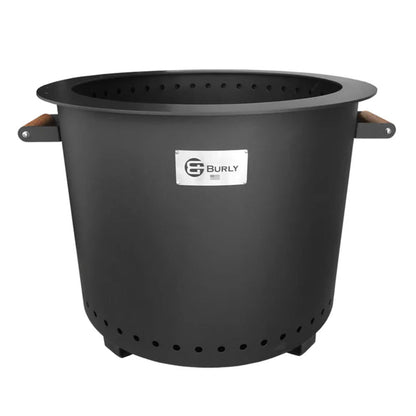 Burly Gather 24" Matte Black Fire Fit