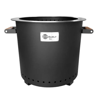 Burly Scout 20" Matte Black Portable Smokeless Fire Fit