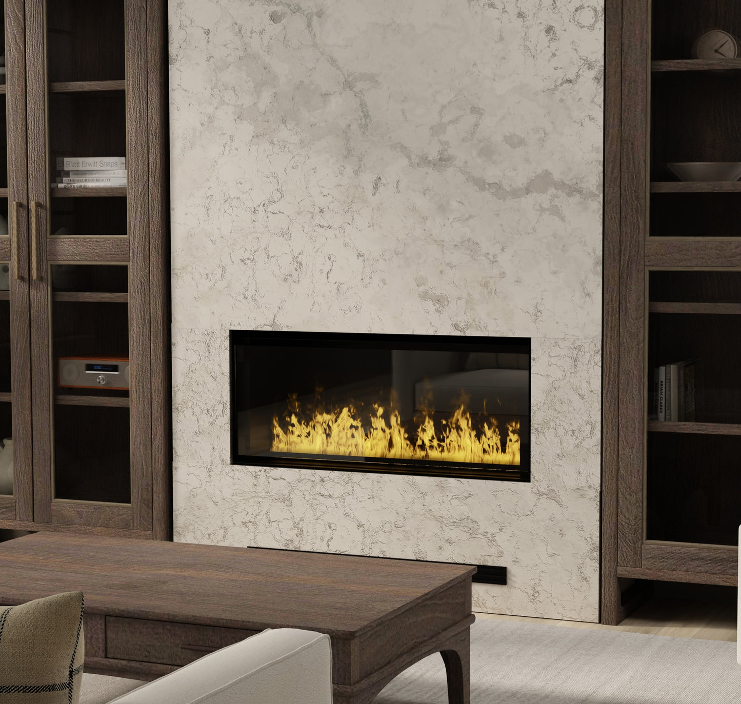 Dimplex Optimyst RGB Pro Box 40" Built-in Water Vapor Electric Fireplace