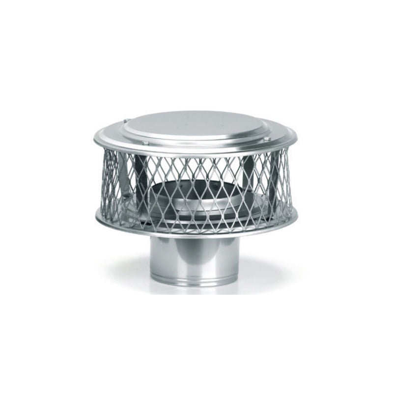 Olympia Chimney & Venting HomeSaver 6" 316-Alloy Stainless Steel Guardian Cap With 3/4" Mesh
