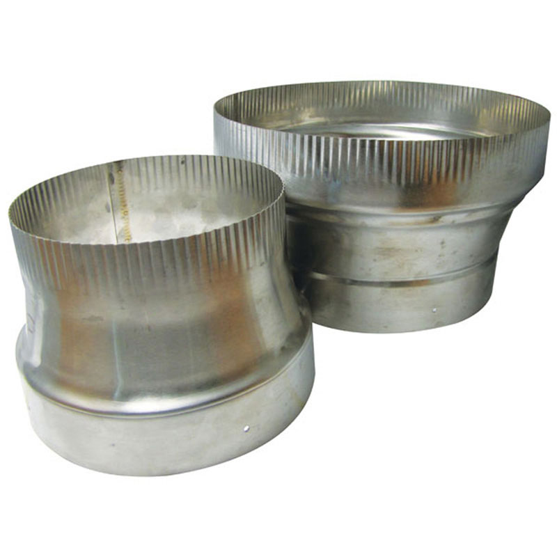 Olympia Chimney & Venting HomeSaver 8" to 9" UltraPro/Pro 316L-Alloy Stainless Steel Male to Female Increaser - 4849SS