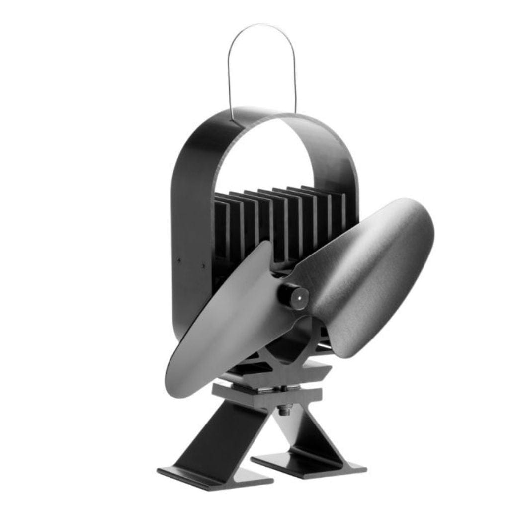 Ecofan BelAir Wood Stove Fan - Black, 140 CFM, Self-Powered, For Pellet  Stoves