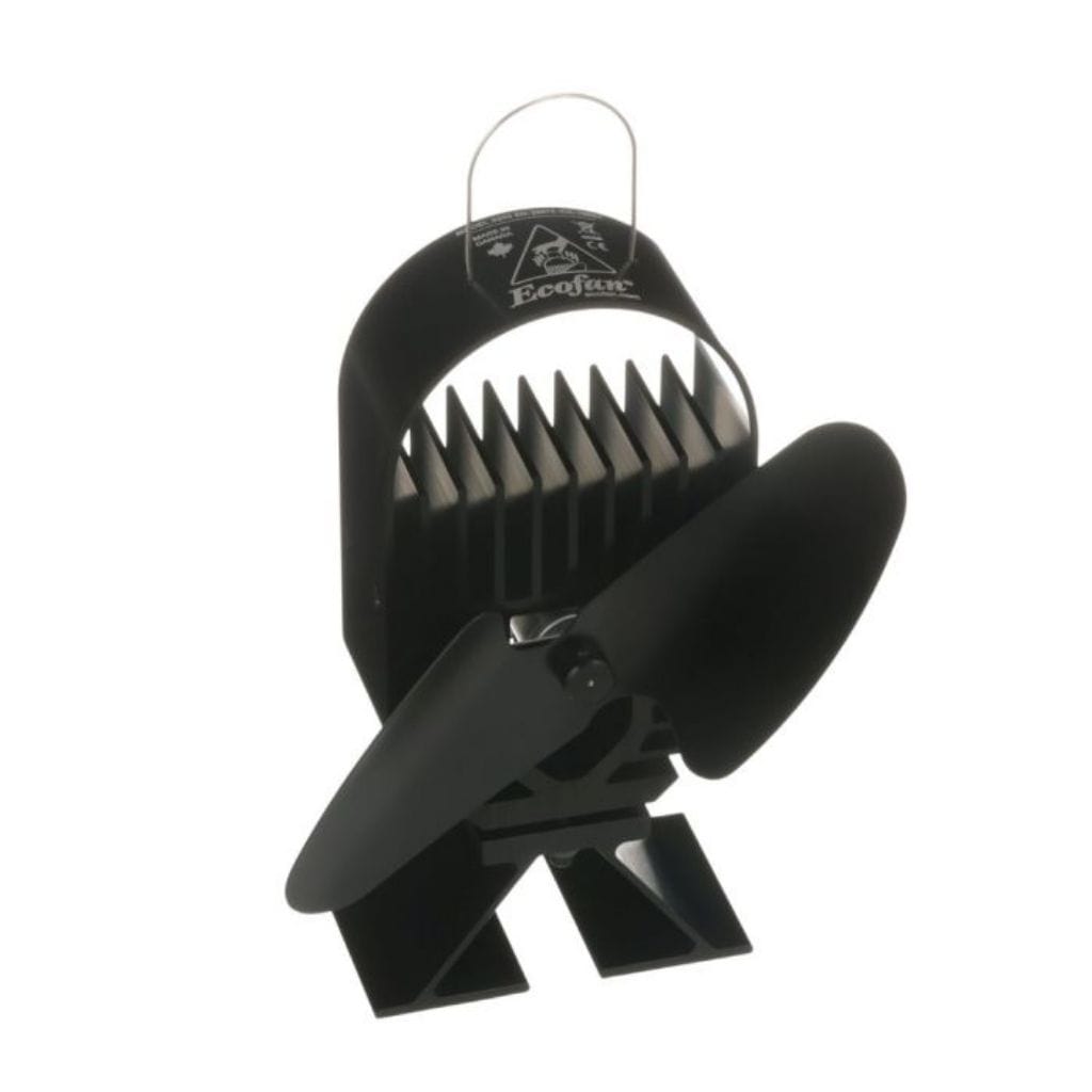 Caframo 8" Black Ecofan AirDeco I Heat Powered Wood Stove Fan