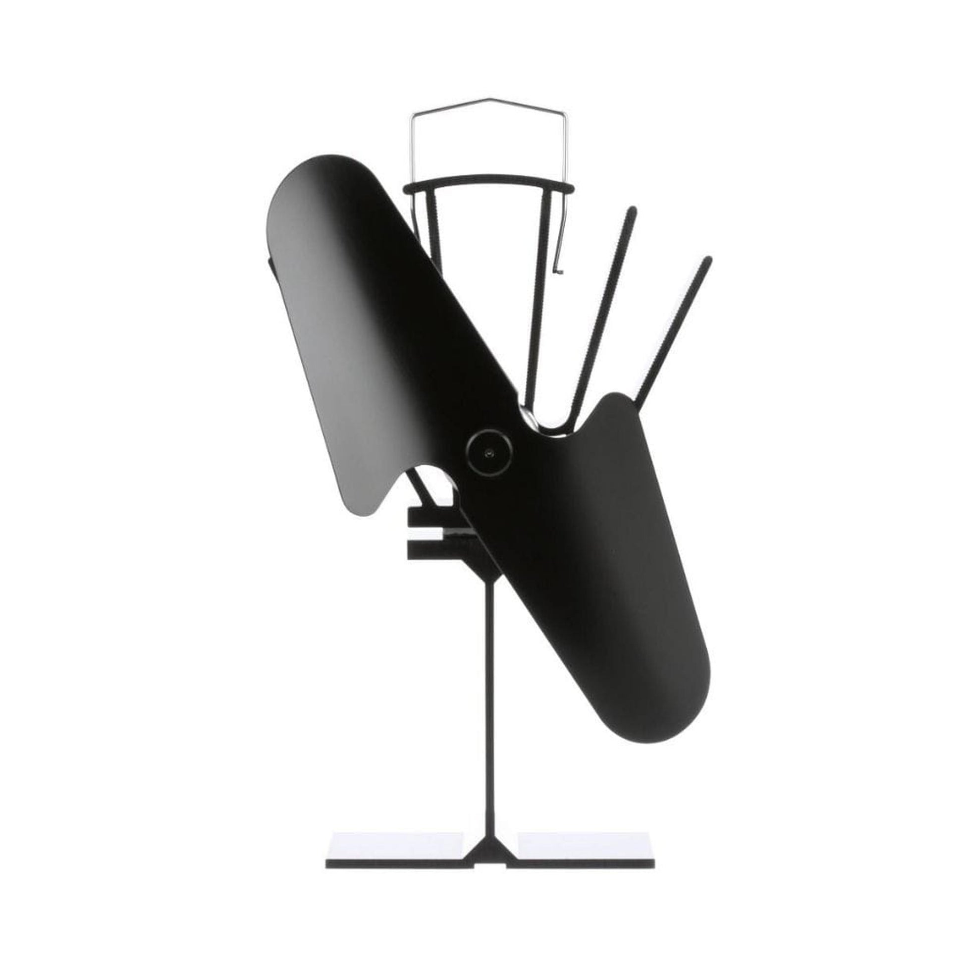 Caframo 8" Ecofan Original Heat Powered Wood Stove Fan with Black Blade