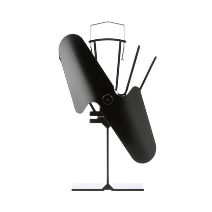 Caframo 8" Ecofan Original Heat Powered Wood Stove Fan with Black Blade