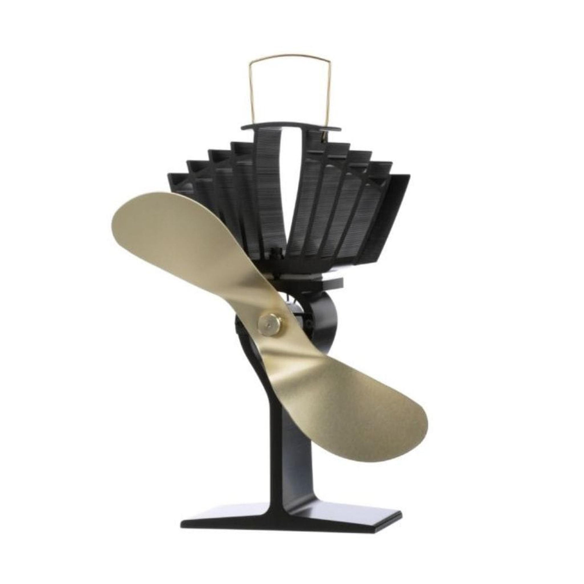 Caframo Ecofan AirMax 10" Heat Powered Wood Stove Fan With Gold Blade