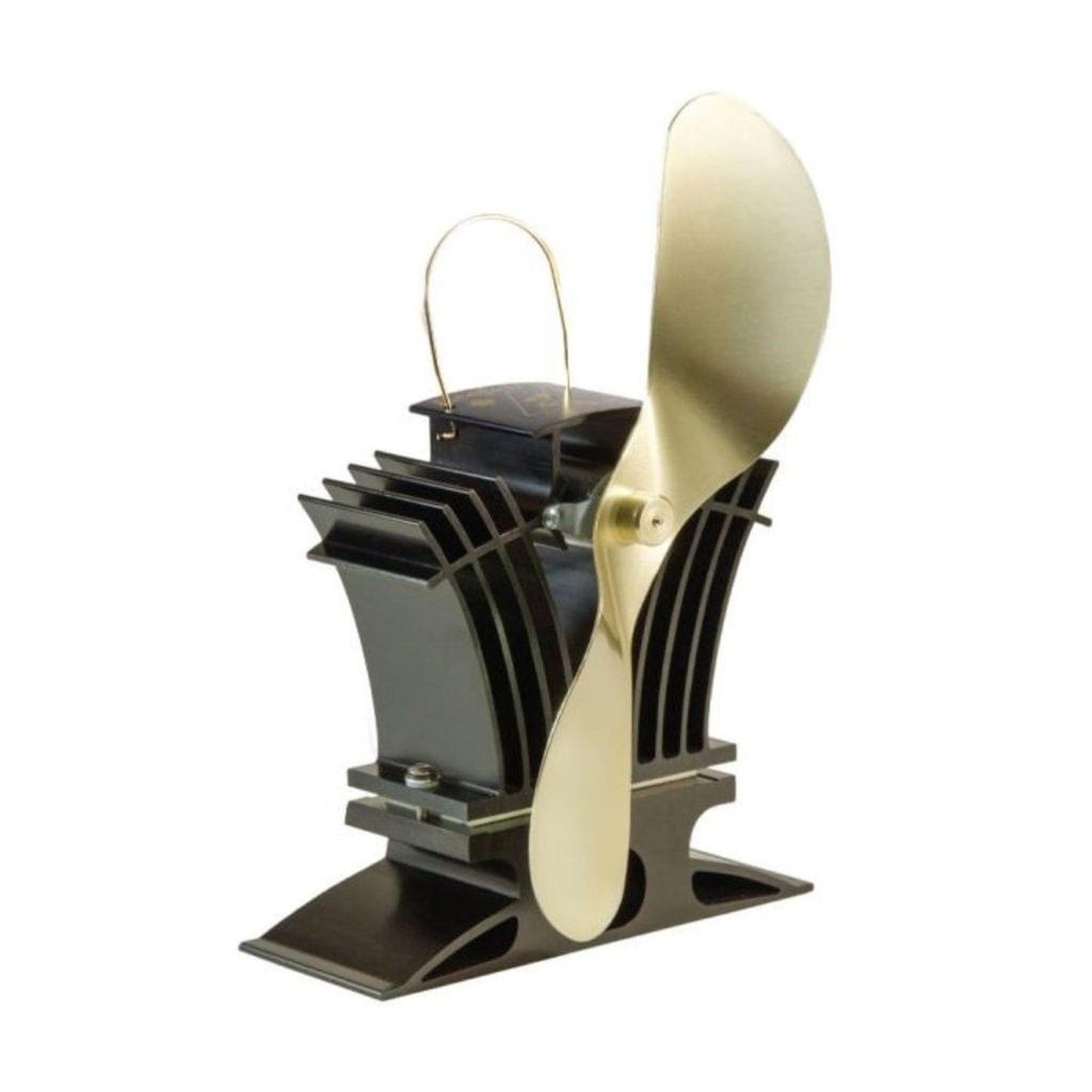 Caframo Ecofan BelAir 9" Heat Powered Low Temperature Stove Fan With Gold Blade