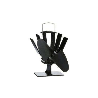 Caframo Ecofan Original Mini Heat Powered Wood Stove Fan With Black Blade