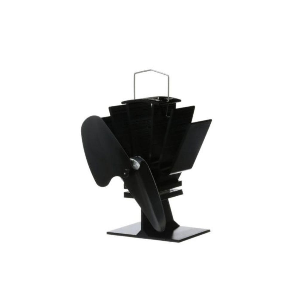 Caframo Ecofan Original Mini Heat Powered Wood Stove Fan with Black Bl – US  Fireplace Store
