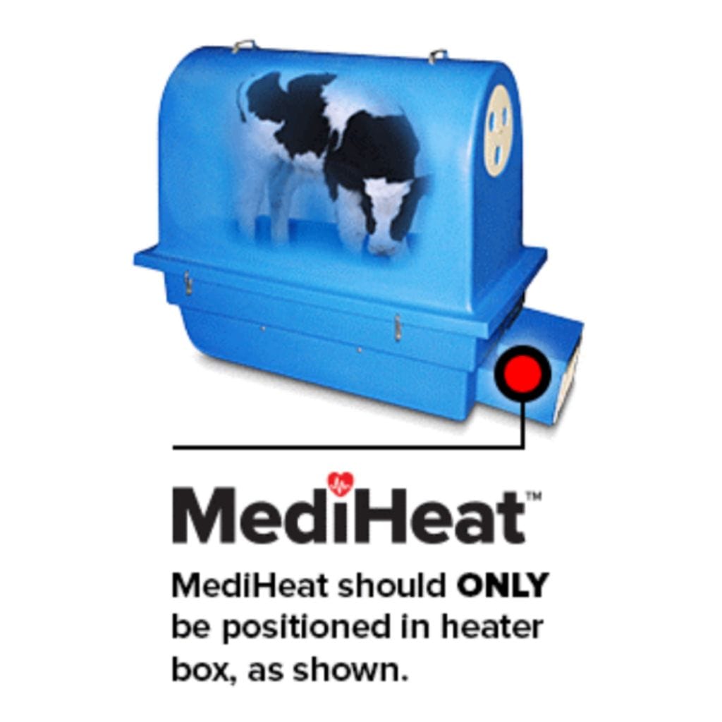 Caframo Grey Mediheat Calf Hutch Electric Heater
