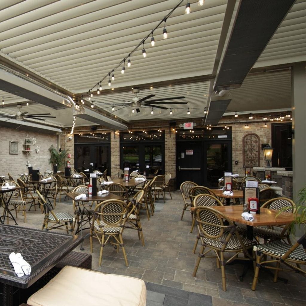 Calcana Standard Output Series 10' Stainless Steel Natural Gas Patio Heater