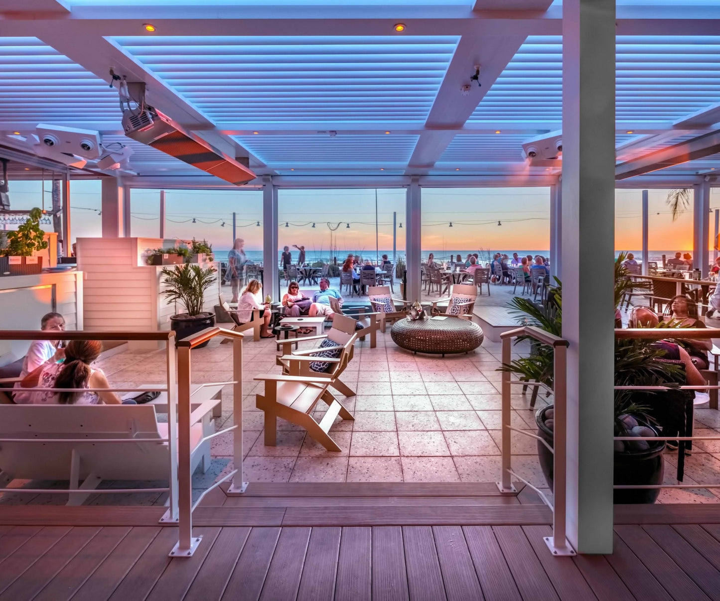 Calcana Standard Output Series 10' Stainless Steel Natural Gas Patio Heater