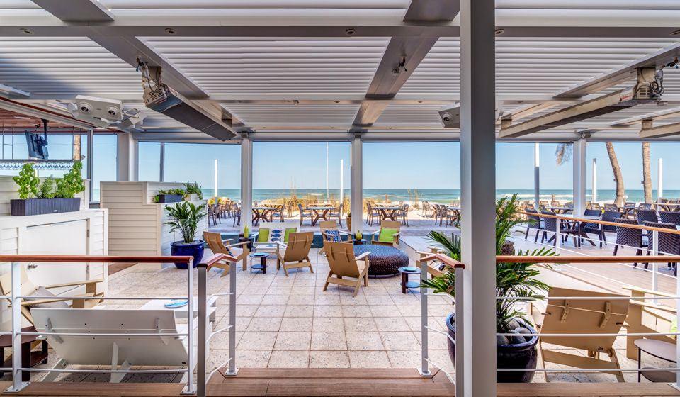 Calcana Standard Output Series 20' Stainless Steel Natural Gas Patio Heater