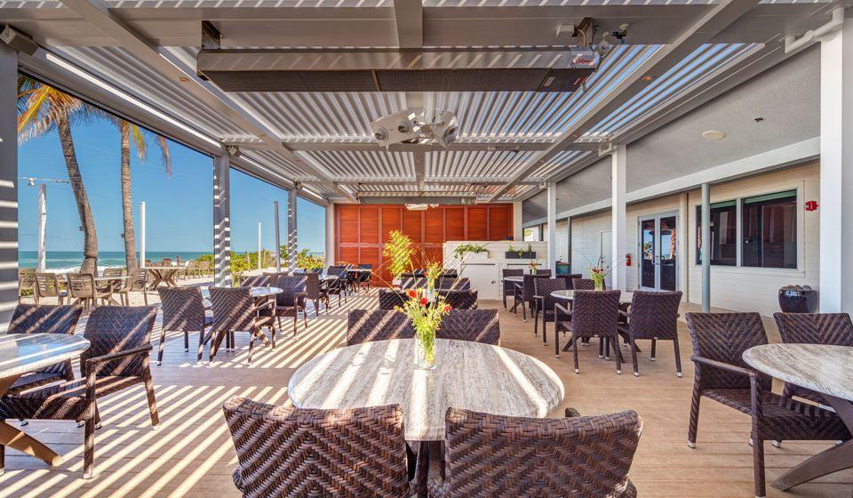 Calcana Standard Output Series 20' Stainless Steel Natural Gas Patio Heater