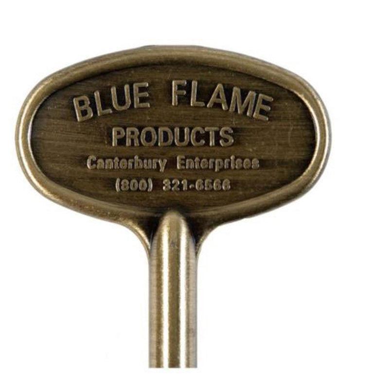 Canterbury Enterprises 3" Antique Brass Universal Gas Valve Key