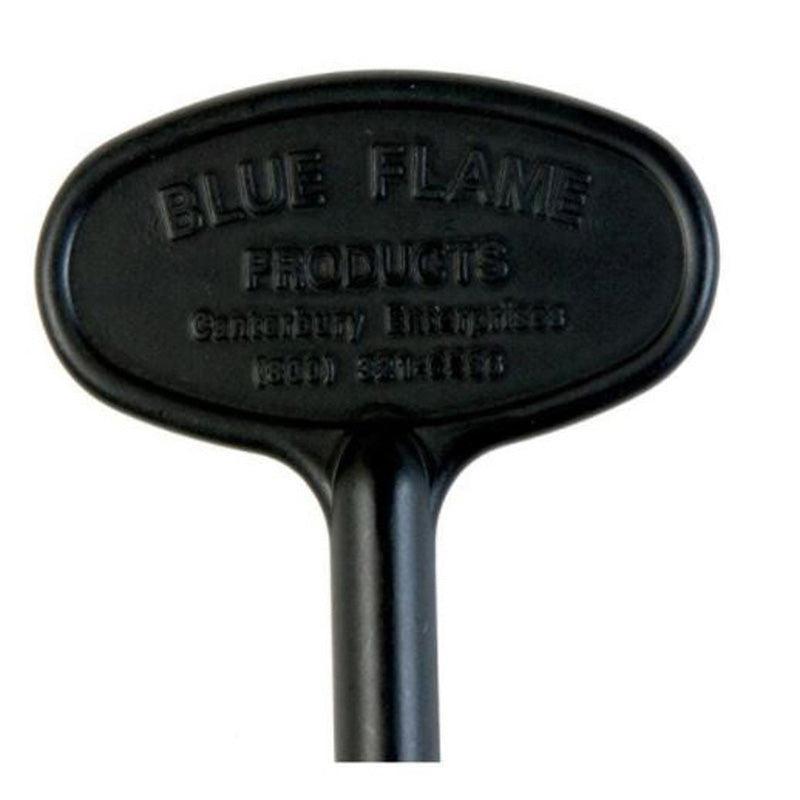Canterbury Enterprises 8" Flat Black Universal Gas Valve Key