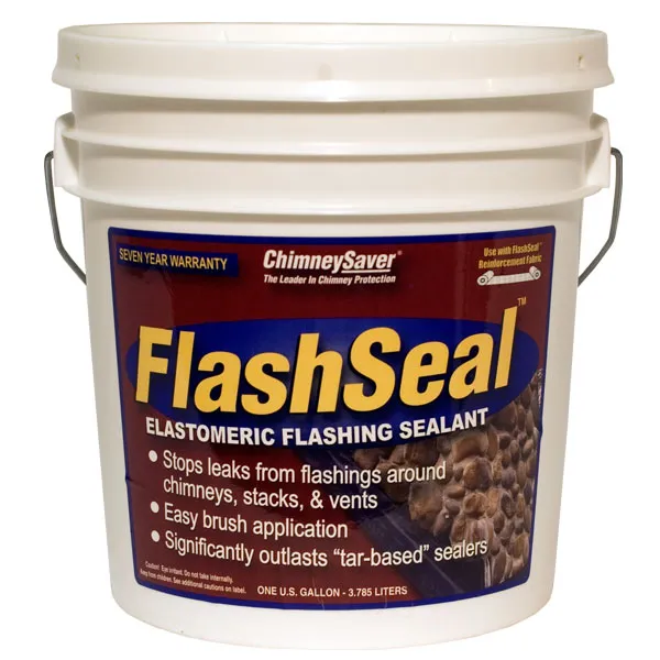 Chimney Saver Flash Seal 1 Gallon Black Sealant