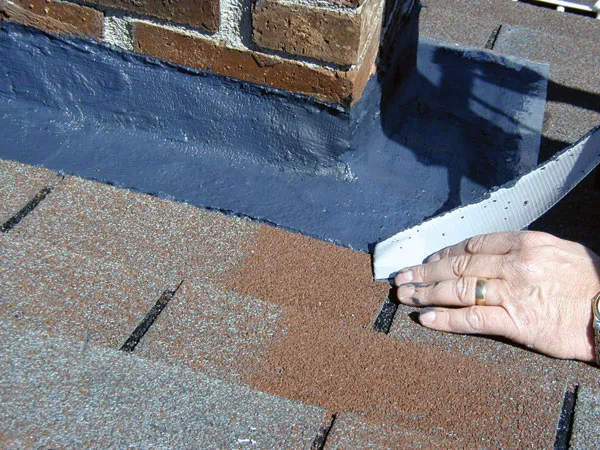 Chimney Saver Flash Seal 1 Gallon White Sealant