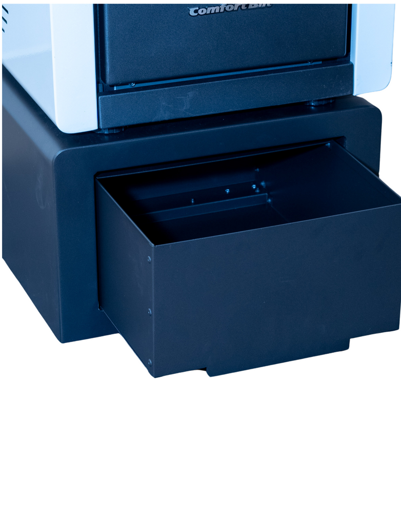 ComfortBilt Charcoal Riser Stand With Storage for Alpine HP40 Pellet Stove