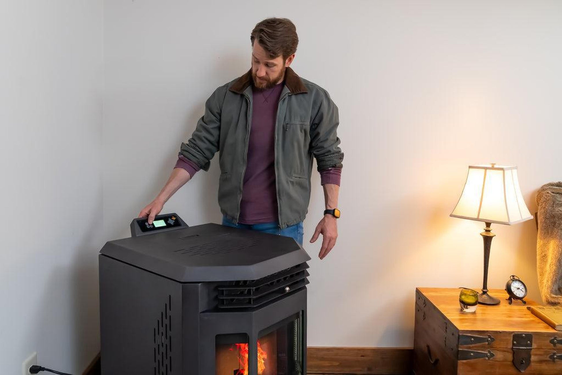 ComfortBilt HP22 24" Black Wood Pellet Stove