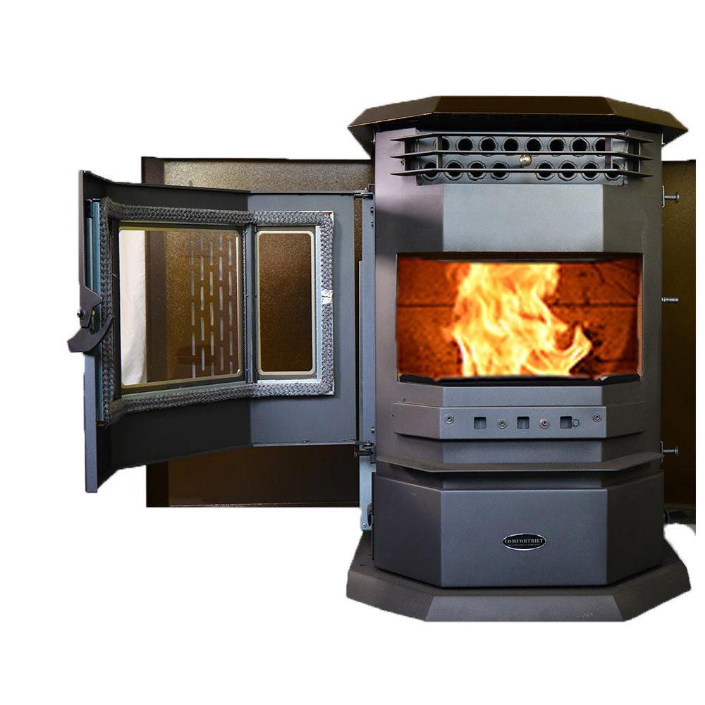 ComfortBilt HP22 24" Brown Wood Pellet Stove