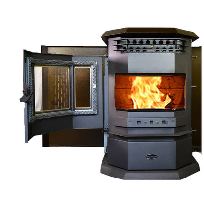 ComfortBilt HP22 24" Brown Wood Pellet Stove