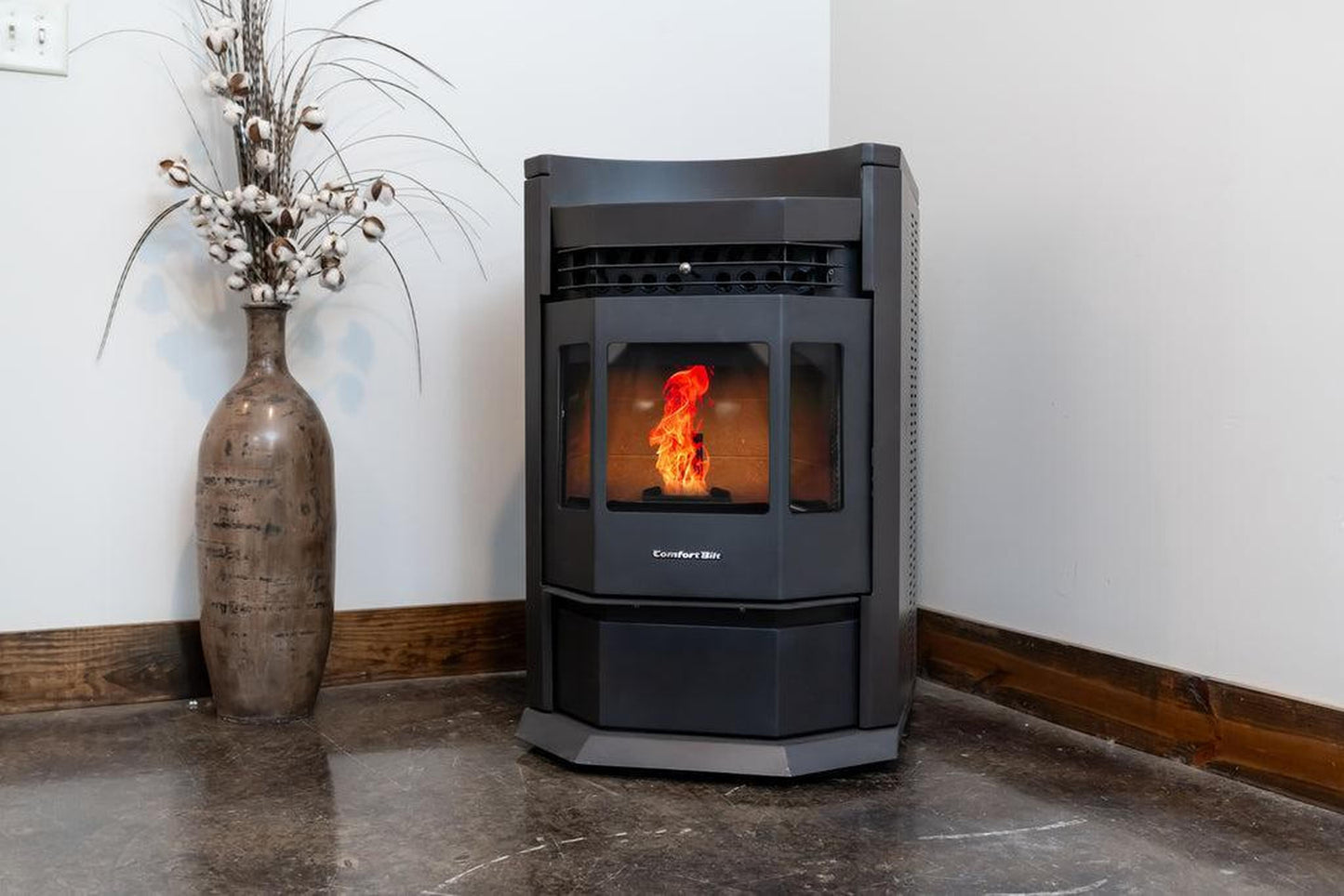 ComfortBilt HP22-N 24" Black Wood Pellet Stove