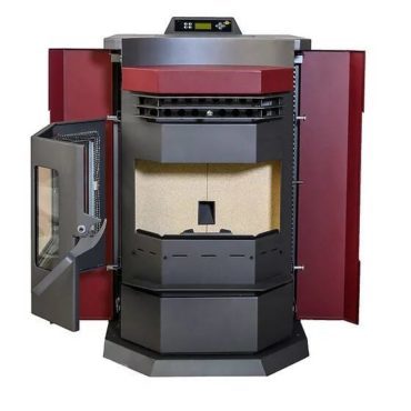 ComfortBilt HP22-N 24" Burgundy Wood Pellet Stove