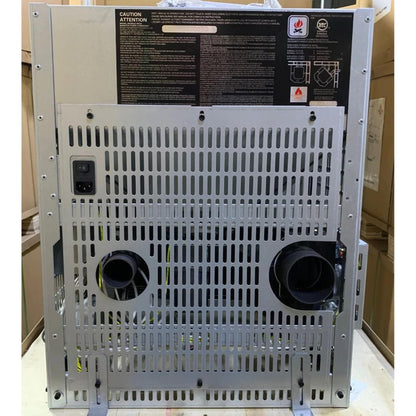 ComfortBilt HP22i 21" Black Wood Pellet Fireplace Insert With Stainless Steel Trim