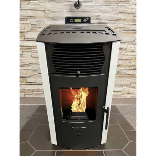 ComfortBilt HP50S 21" Arctic White Wood Pellet Stove