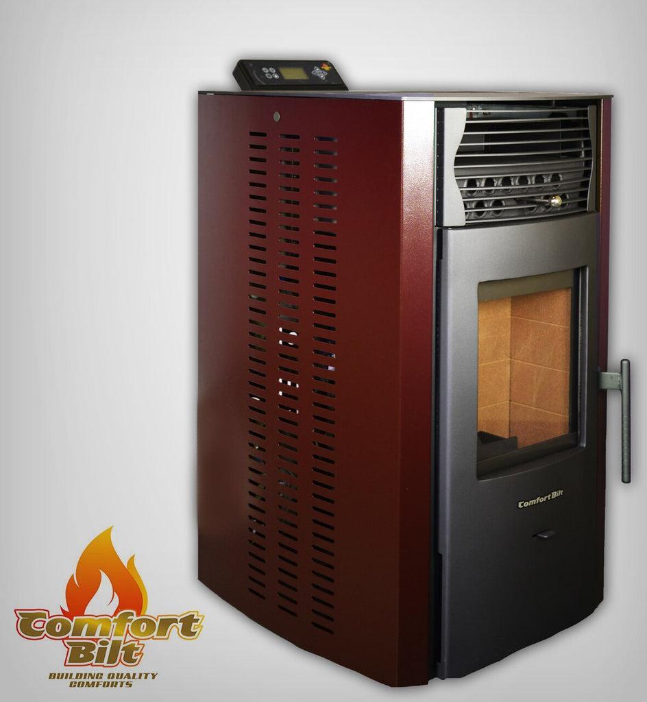 ComfortBilt HP50S 21" Burgundy Wood Pellet Stove