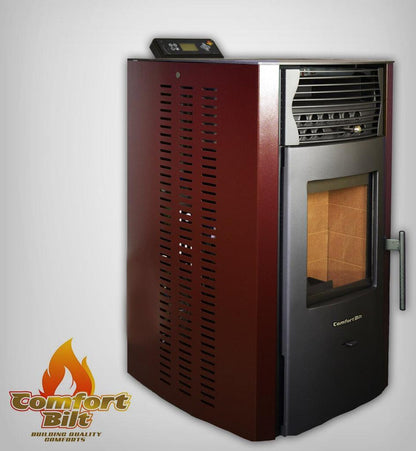 ComfortBilt HP50S 21" Burgundy Wood Pellet Stove