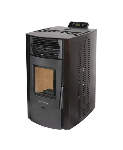 ComfortBilt HP50S 21" Dark Brown Wood Pellet Stove
