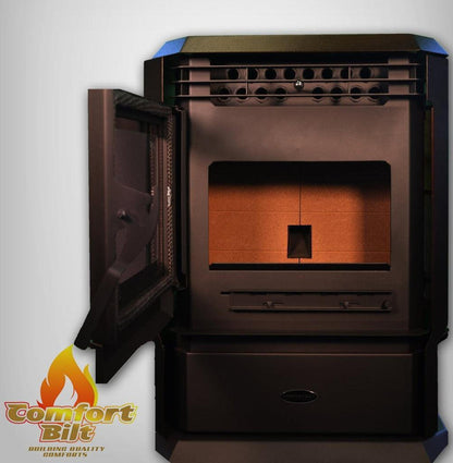 ComfortBilt HP61 24" Dark Brown Wood Pellet Stove
