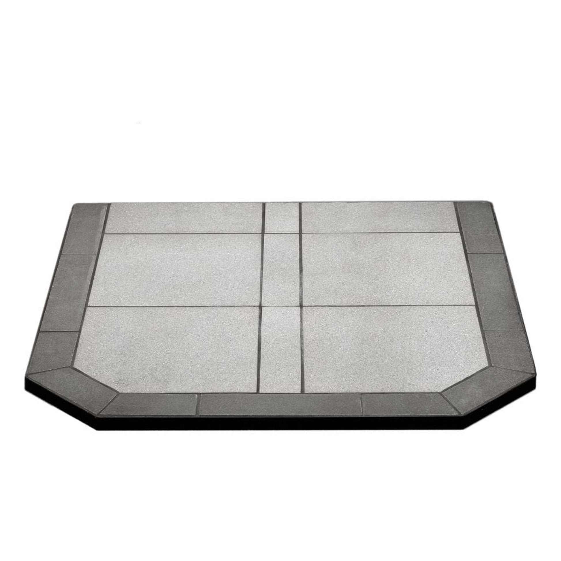 ComfortBilt Pewter Rock Hearth Pad for Pellet Stoves