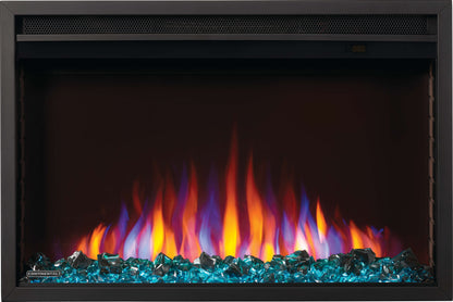 Continental 30" Contemporary Indoor Built-in Electric Fireplace Insert